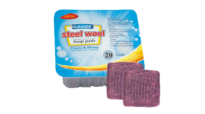 steel wool soap pad