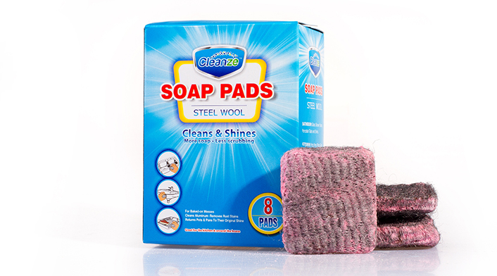 steel wool soap pads