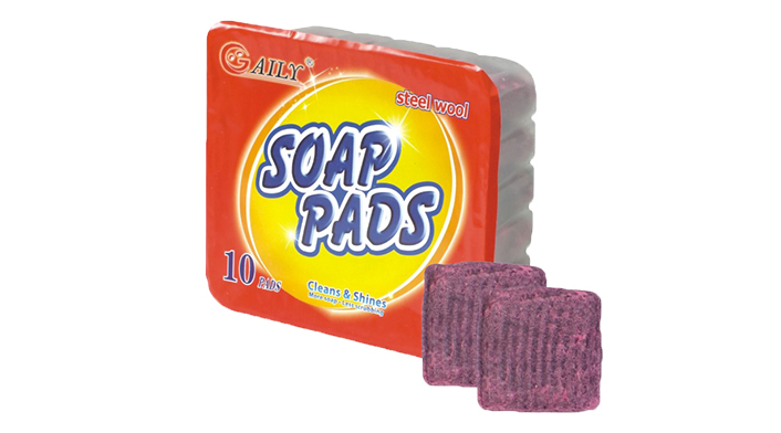 steel wool soap pad