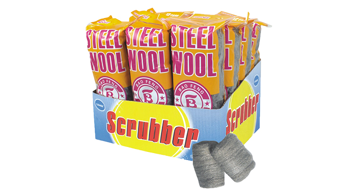 steel wool roll